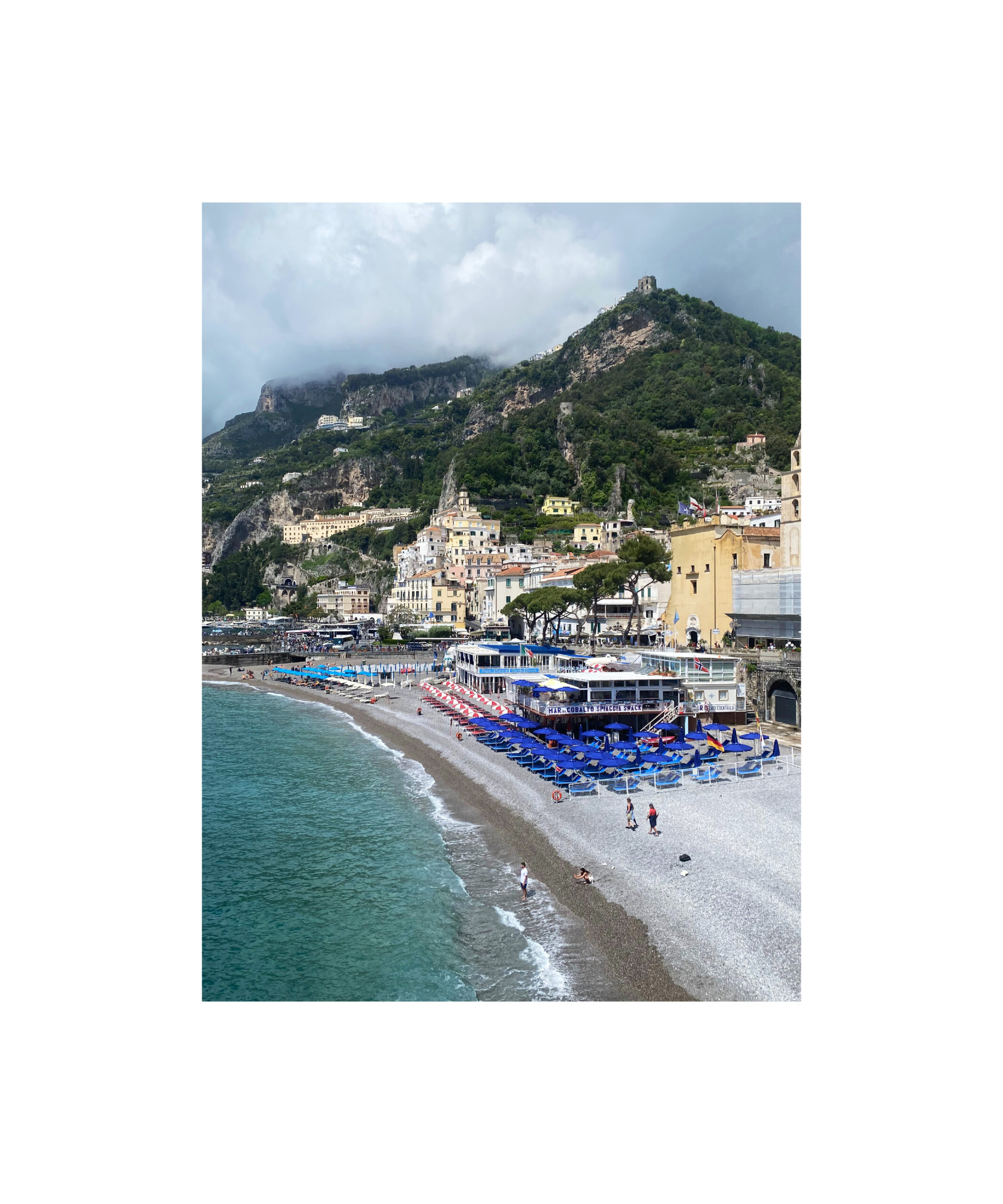 The town of Amalfi in Italy