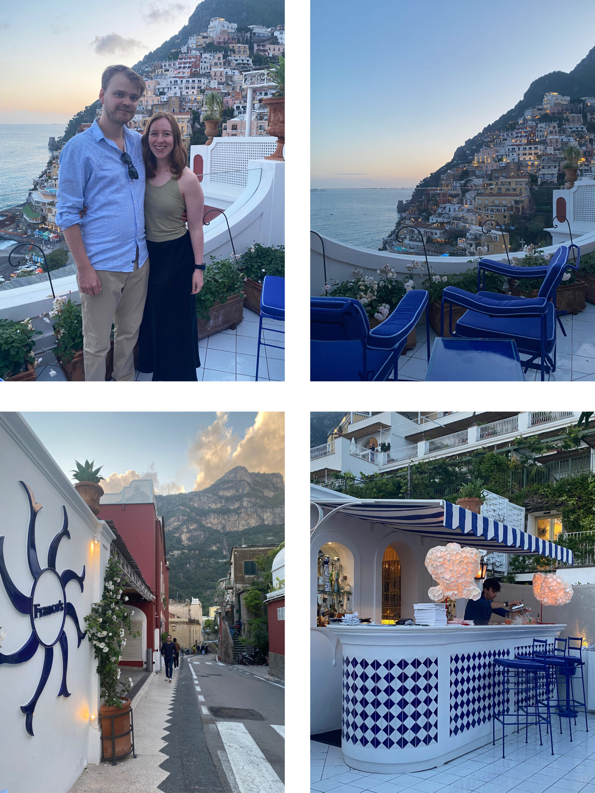 Franco's Bar in Positano, Amalfi Coast.