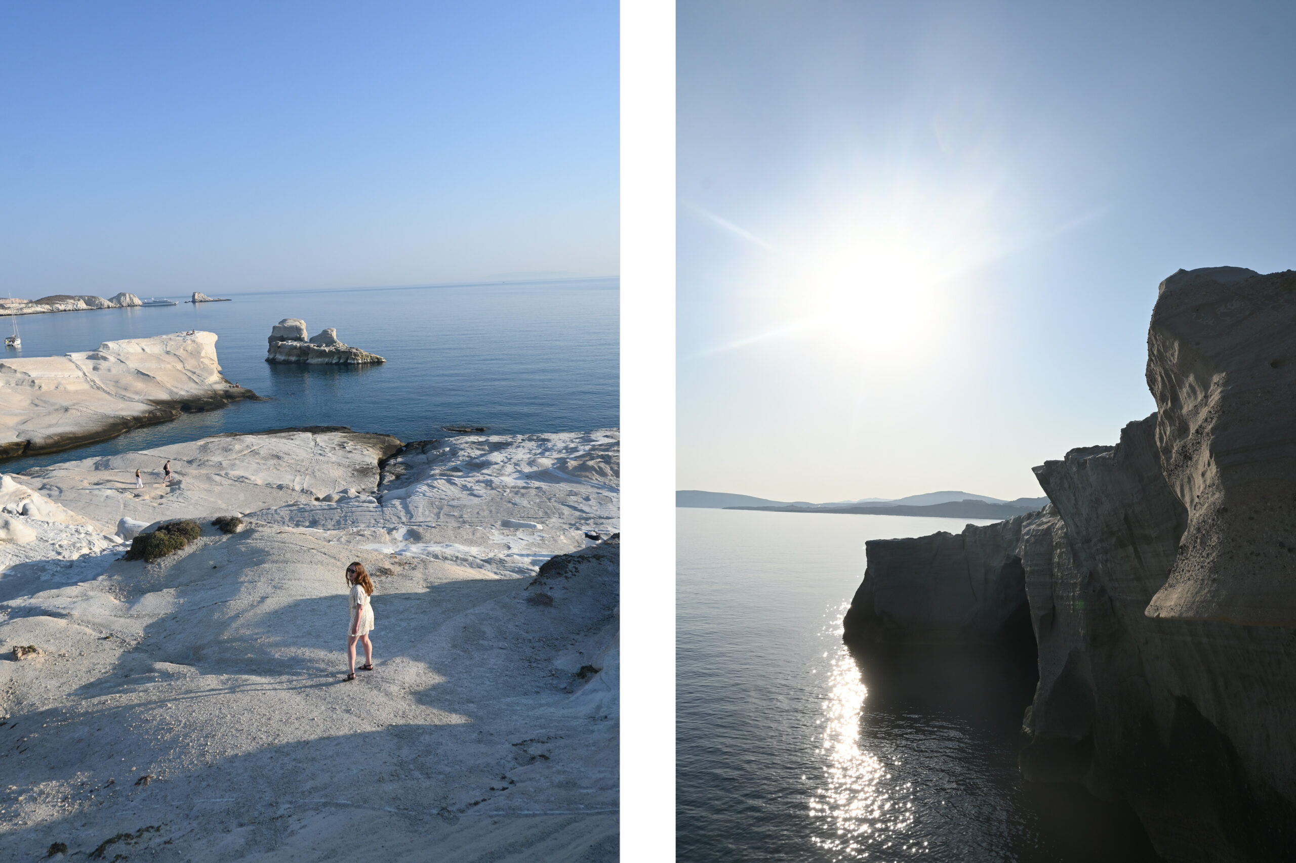 Sarakiniko Beach.