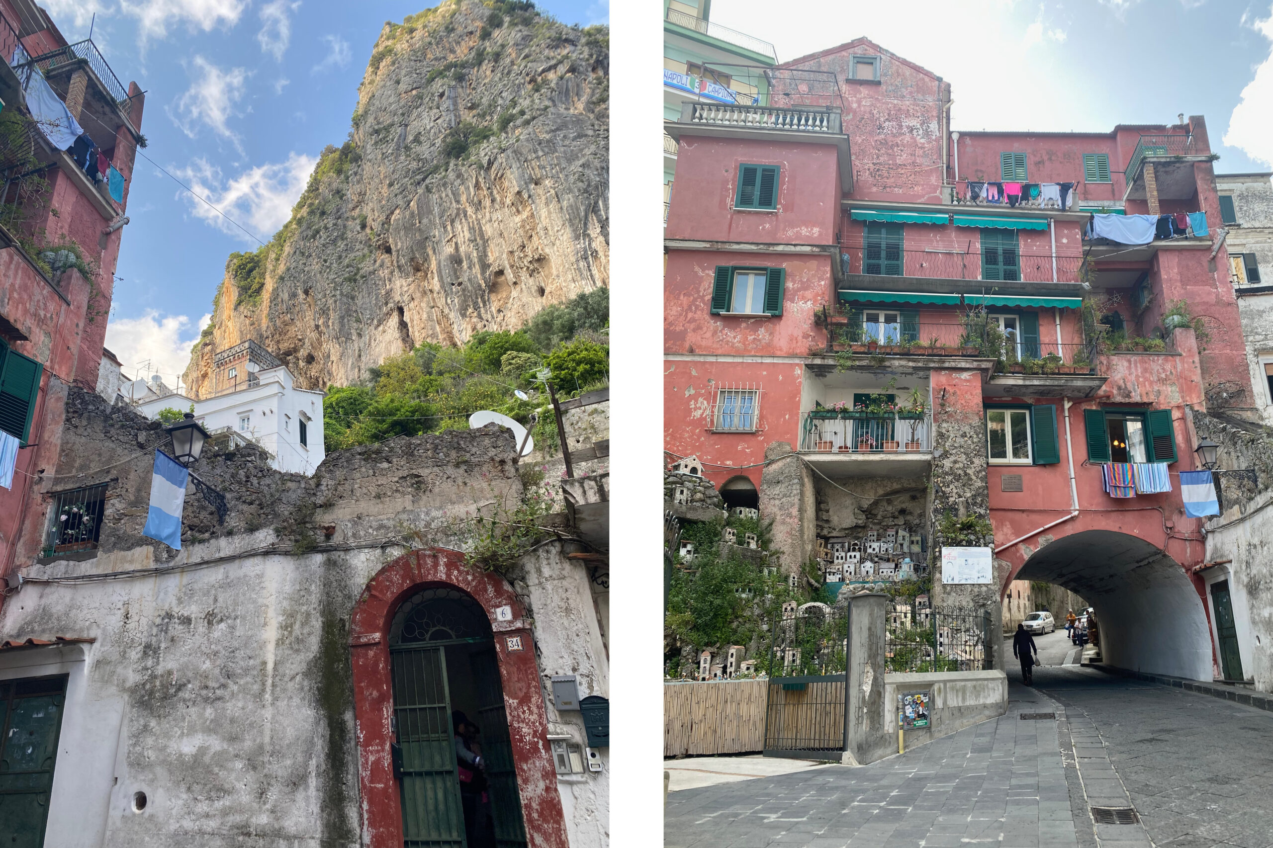 The town of Amalfi in Italy