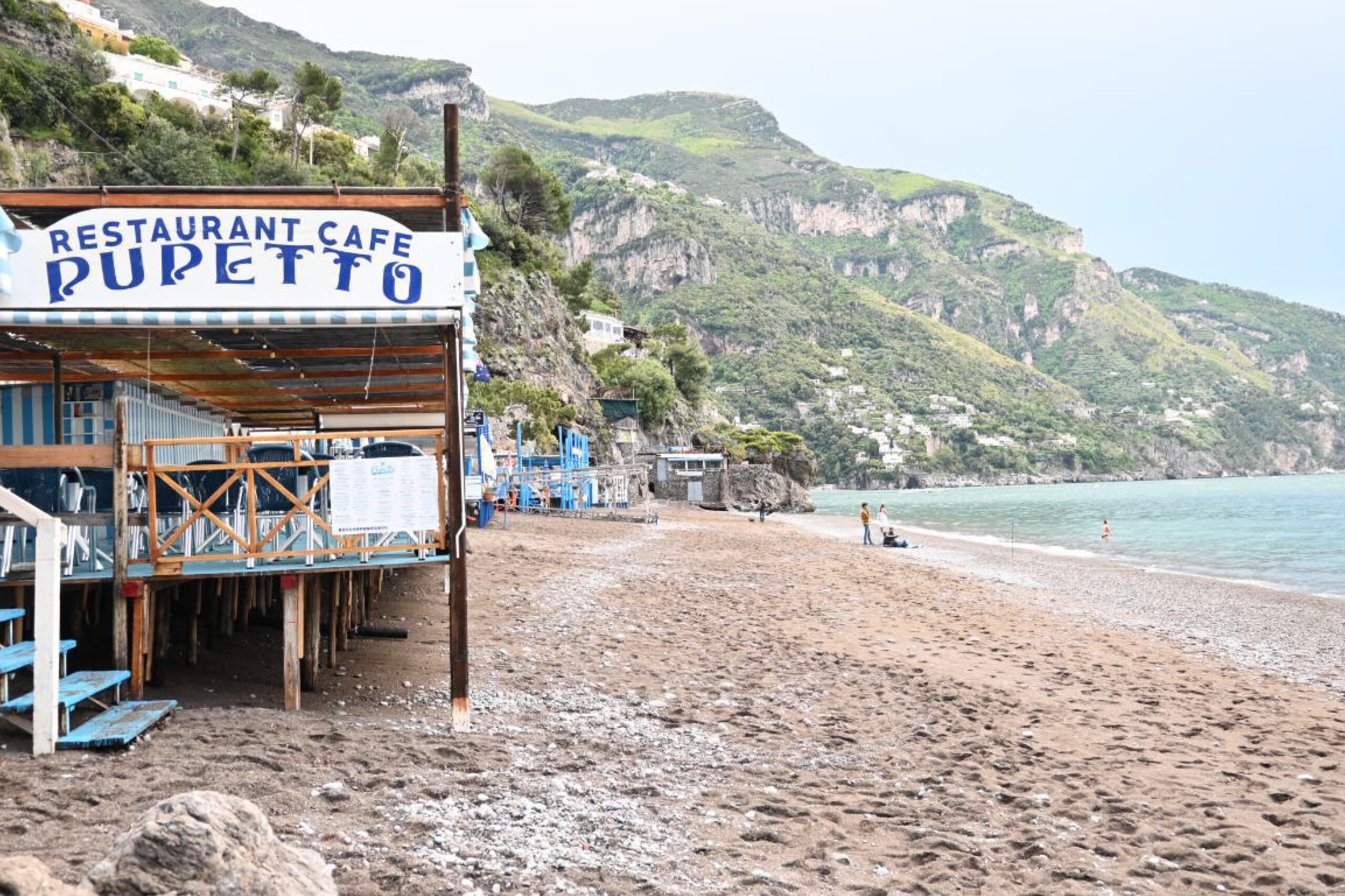 Hotel Pupetto in Positano.