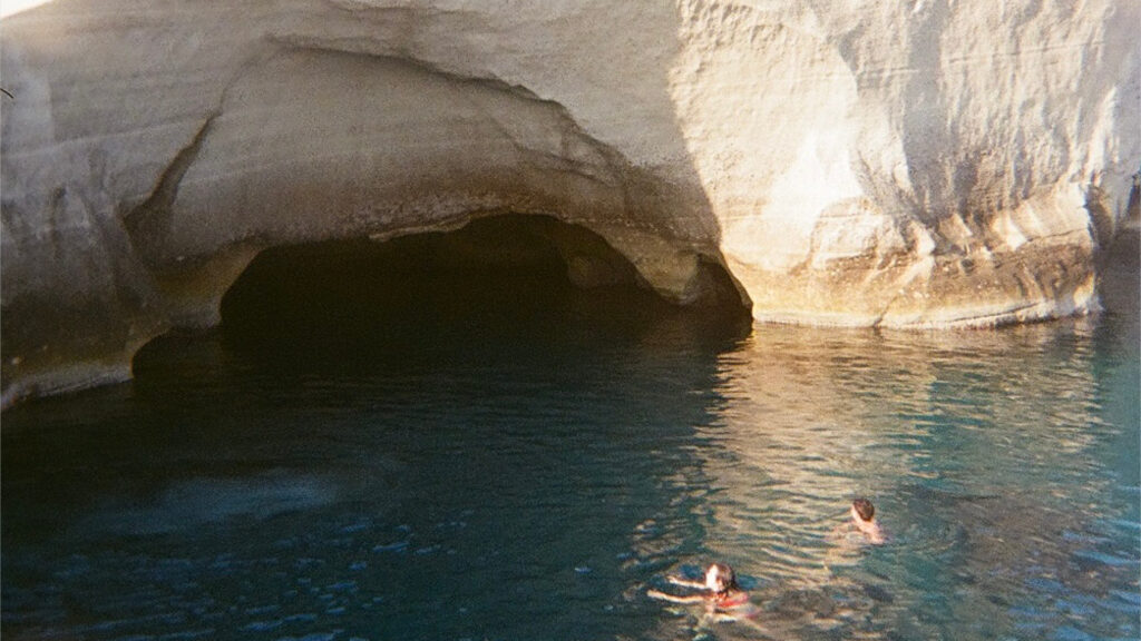 Sarakiniko Beach in Milos.