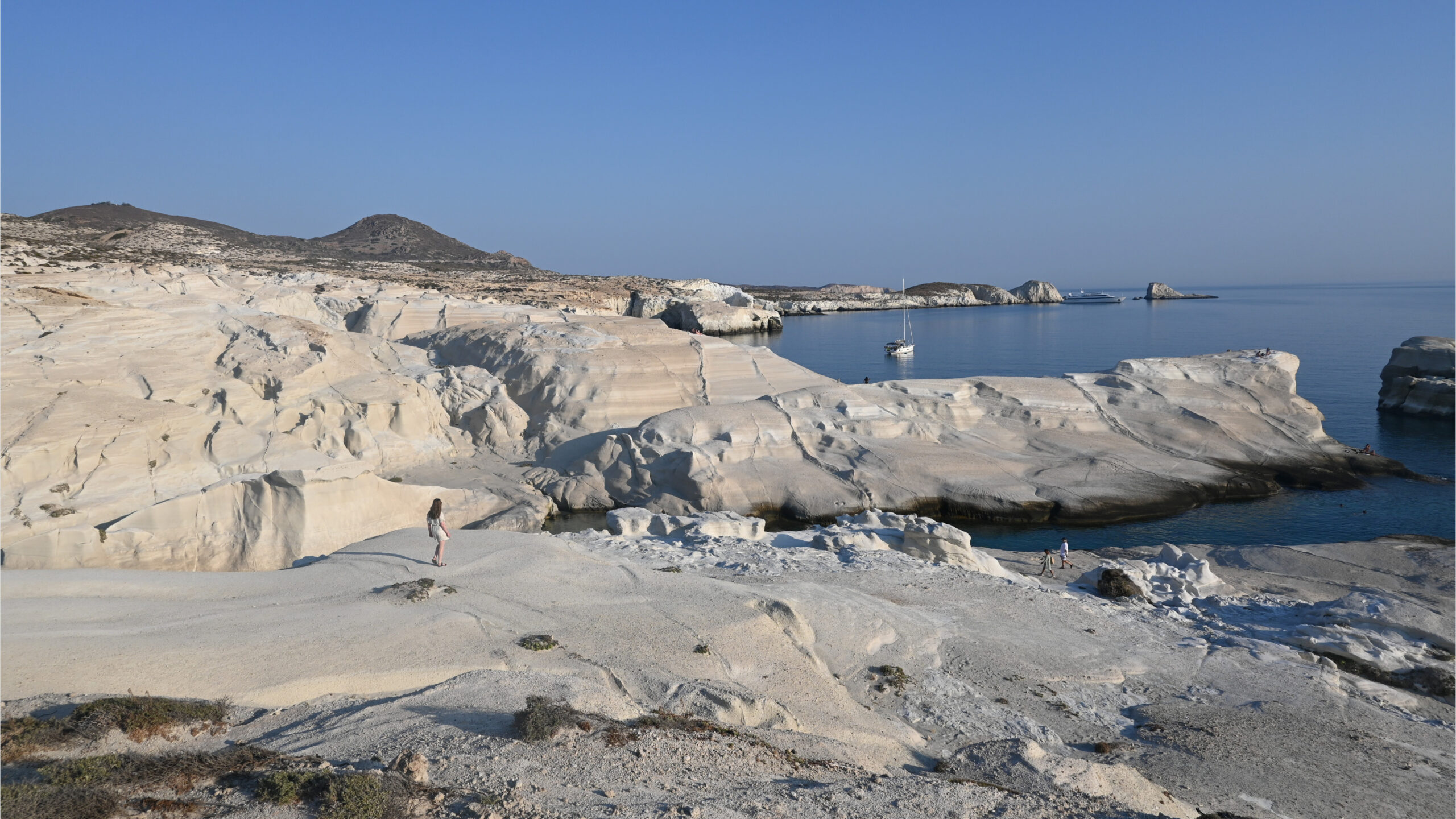 Sarakiniko Beach.